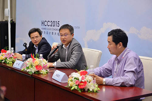2015hcc 铁路信息化建设采访现场照片(1)