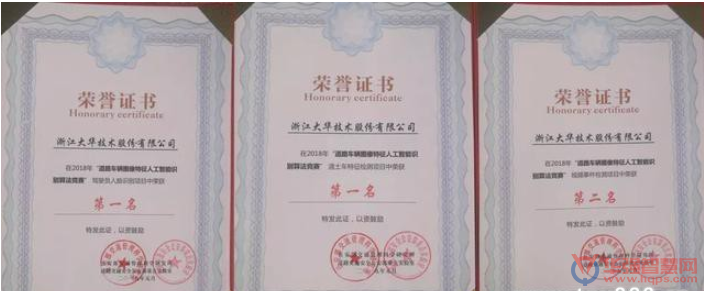 大华股份ai算法荣获佳绩 公安部交科所交通ai算法获奖